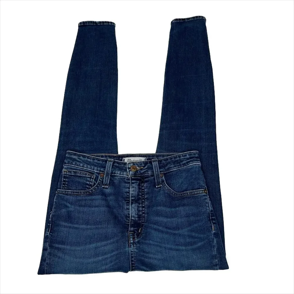 Madewell Curvy High-Rise Skinny Jeans Womens 25 x 28